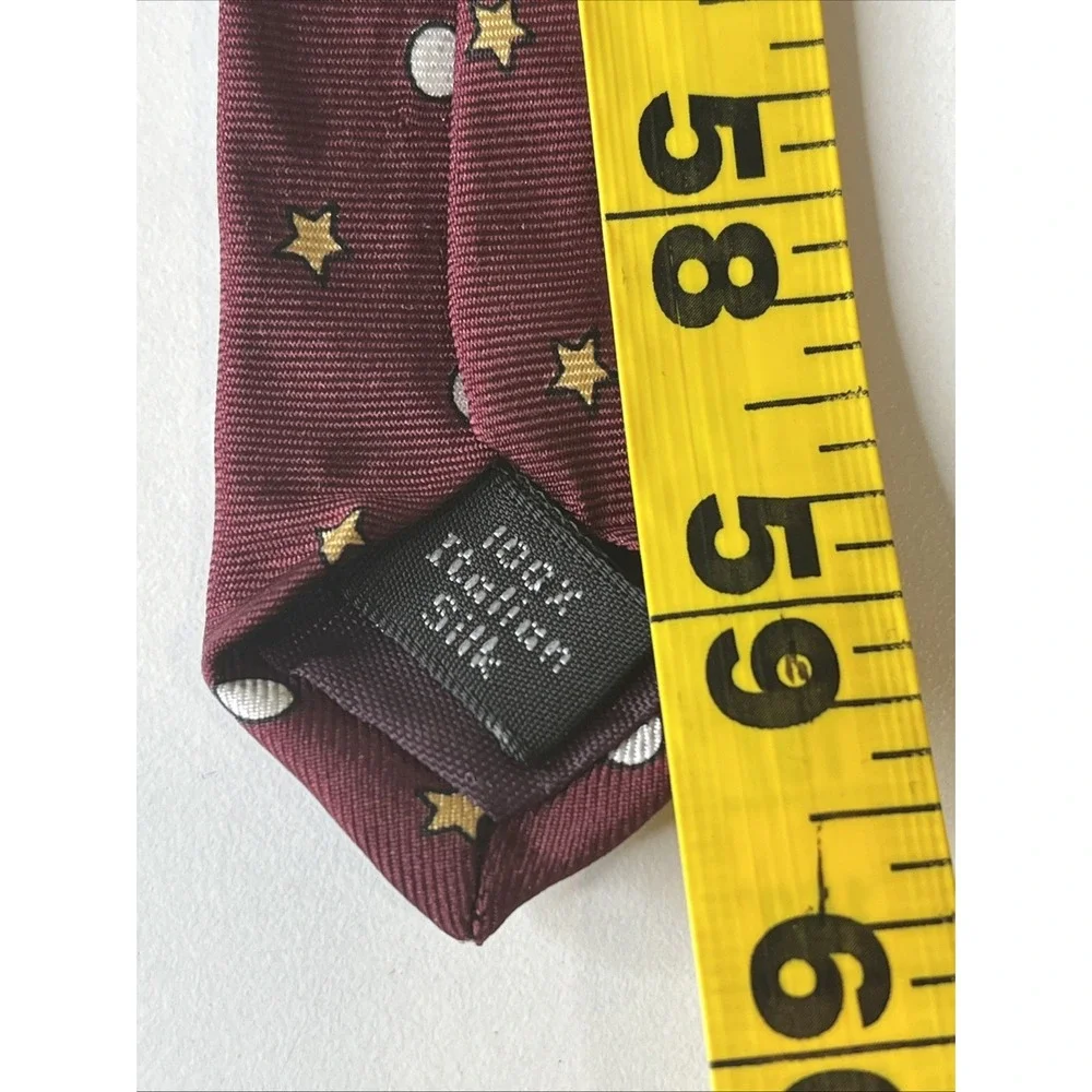 100% Silk Italian‎ Tie Teacher Christmas Santa Clause Golf Zylos George Machado